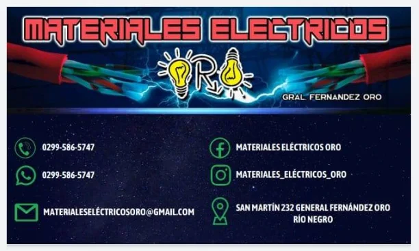 Materiales Electricos Oro